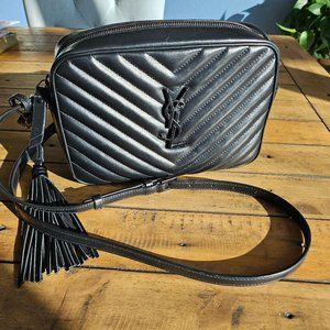 Saint Laurent Lou Matelassé Leather Camera Bag YSL